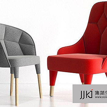 21现代椅子国外3D模型下载