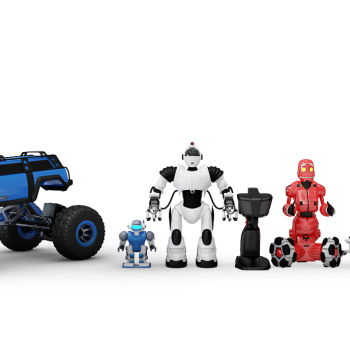 Z59-1112现代玩具车机器人组合