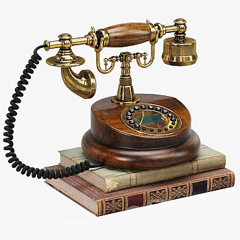 欧式复古电话国外3D模型下载