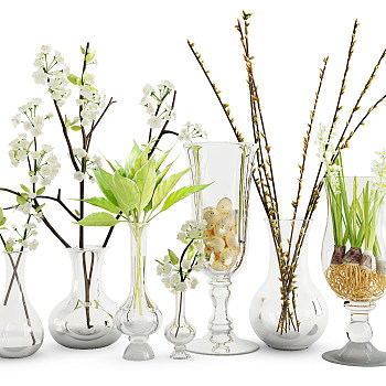 H12-0905植物插花花瓶