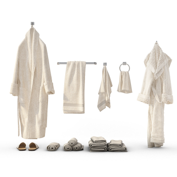 Z08-0818现代浴袍、毛巾组合