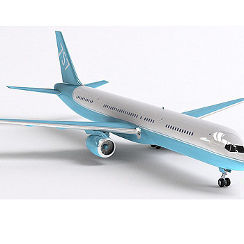28客机飞机3d模型