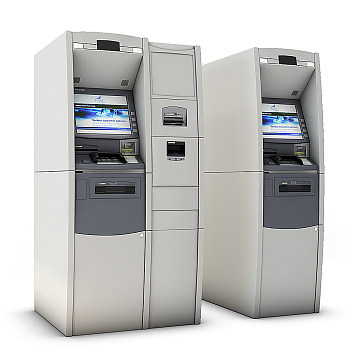 Z18-1218现代银行ATM存取款机