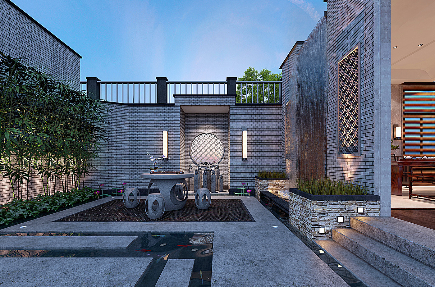 私家庭院设计作品《一》|空间|景观设计|素朴设计 - 原创作品 - 站酷 (ZCOOL)