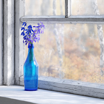 现代玻璃花瓶摆件3d模型下载