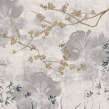 新中式梅花壁纸壁布背景画