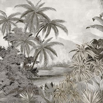 美式欧式法式植物油画壁纸壁布背景画 (8)