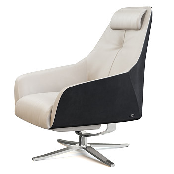 现代休闲椅办公椅子3d模型下载