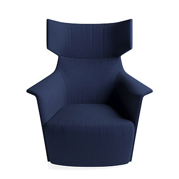 单人休闲椅子3d模型下载