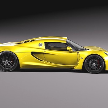 H37-0726法拉利HennesseyVenomGT跑车汽车3dmax模型下载 (1)