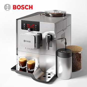 咖啡机厨房用品组合3d模型下载