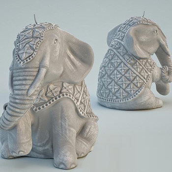 大象3d模型下载
