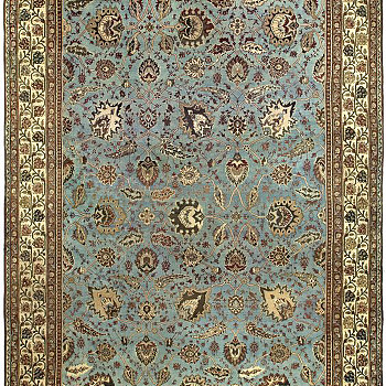 欧式块毯花纹块毯地毯  (9)