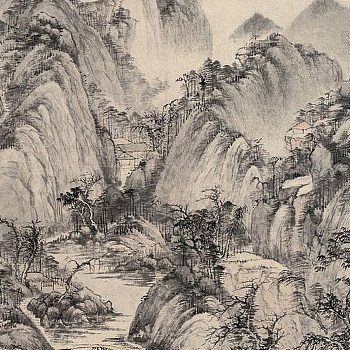 中式山水画 (21)