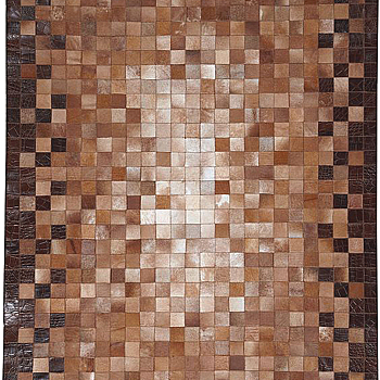 动物毛皮地毯皮毛牛皮图案地毯 (139)
