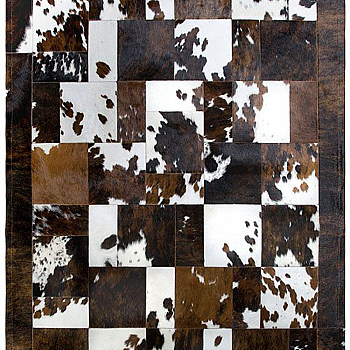动物毛皮地毯皮毛牛皮图案地毯 (152)