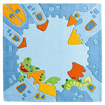儿童房男孩房女孩房卡通图案地毯 (1562)