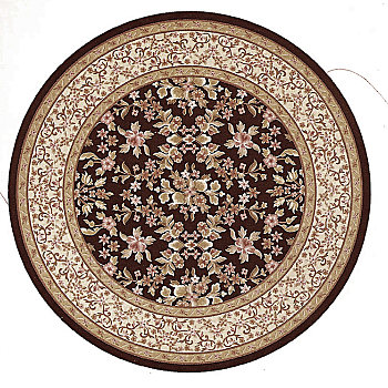 圆形中式欧式圆形花纹地毯 (5)