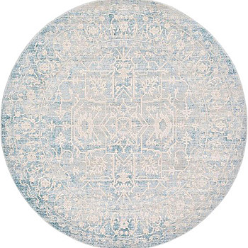 欧式美式古典花纹圆形地毯 (7)
