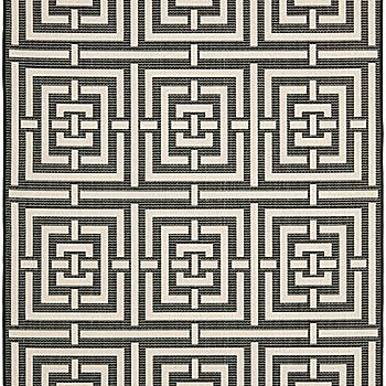 新中式花纹暗纹方块毯 (78)