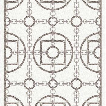 新中式花纹暗纹方块毯 (159)