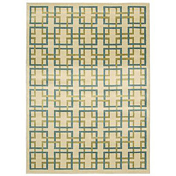 新中式花纹暗纹方块毯 (123)