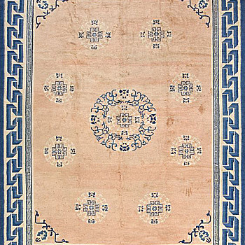 中式古典大花纹地毯 块毯 (43)