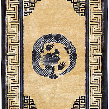 中式古典大花纹地毯 块毯 (42)