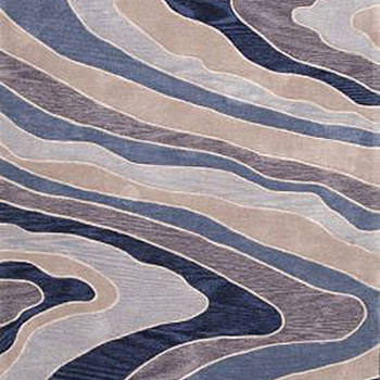 新中式现代抽象水墨地山形水纹地毯贴图 (32)