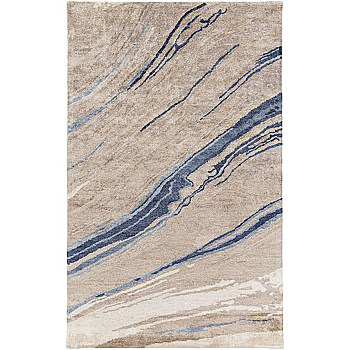 新中式现代抽象水墨地山形水纹地毯贴图 (33)