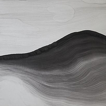 新中式现代抽象水墨地山形水纹地毯贴图 (40)