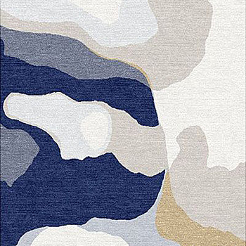 新中式现代抽象水墨地毯贴图 (6)