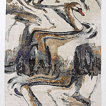 新中式现代抽象水墨地毯贴图 (104)