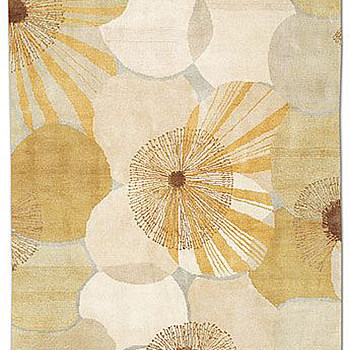 新中式树叶图案银杏树叶图案地毯贴图 (3)