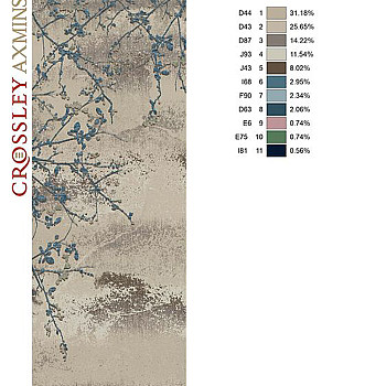 新中式竹子图案地毯贴图 (2)
