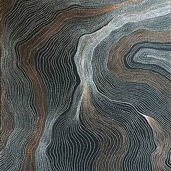新中式抽象水纹波浪纹曲线等高线纹理地毯贴图 (13)