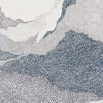 新中式抽象水纹波浪纹曲线等高线纹理地毯贴图 (31)
