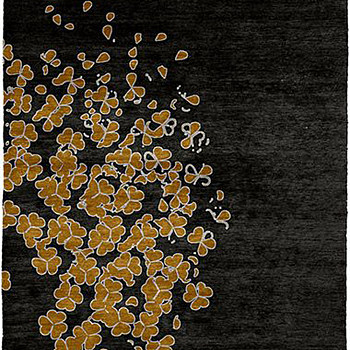 新中式菊花牡丹花花瓣图案地毯贴图 (25)