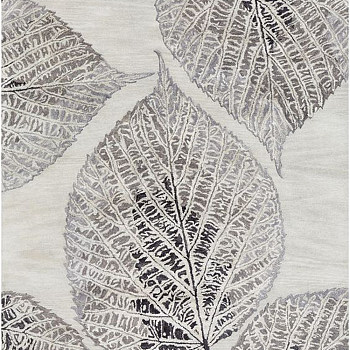 新中式树叶图案银杏树叶图案地毯贴图 (16)