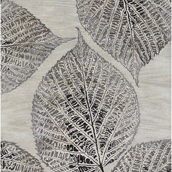 新中式树叶图案银杏树叶图案地毯贴图 (31)