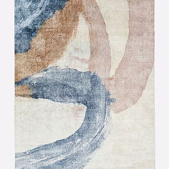 新中式水墨泼墨抽象地毯贴图 (33)