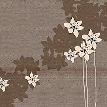 新中式荷花荷叶图案地毯贴图 (8)