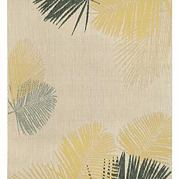 新中式树叶图案银杏树叶图案地毯贴图 (2)