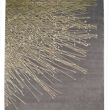 新中式树枝梅花图案地毯贴图 (14)