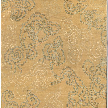 新中式现代中式云纹卷草祥云图案地毯贴图 (49)