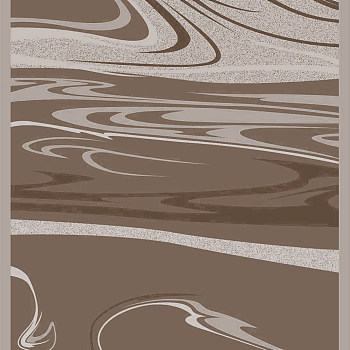 新中式抽象水纹波浪纹曲线等高线纹理地毯贴图 a (9)