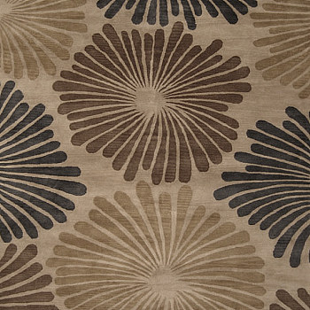 新中式菊花牡丹花花瓣图案地毯贴图 (6)