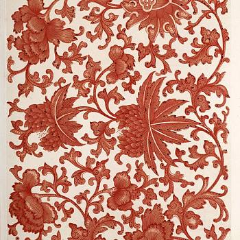 新中式菊花牡丹花花瓣图案地毯贴图 (17)