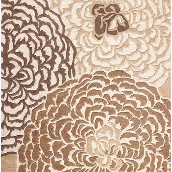 新中式菊花牡丹花花瓣图案地毯贴图 (31)