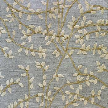 新中式梅花树枝植物花型地毯贴图 (40)